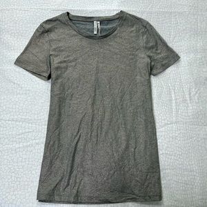NWT❗️Banana Republic Grey Gold Glitter T-Shirt